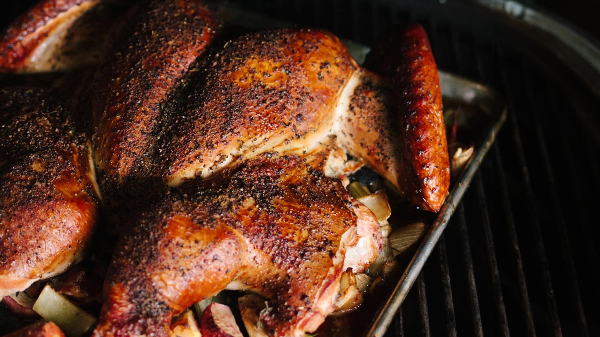 Spatchcocked Smoked Turkey Recipe -Traeger Grills