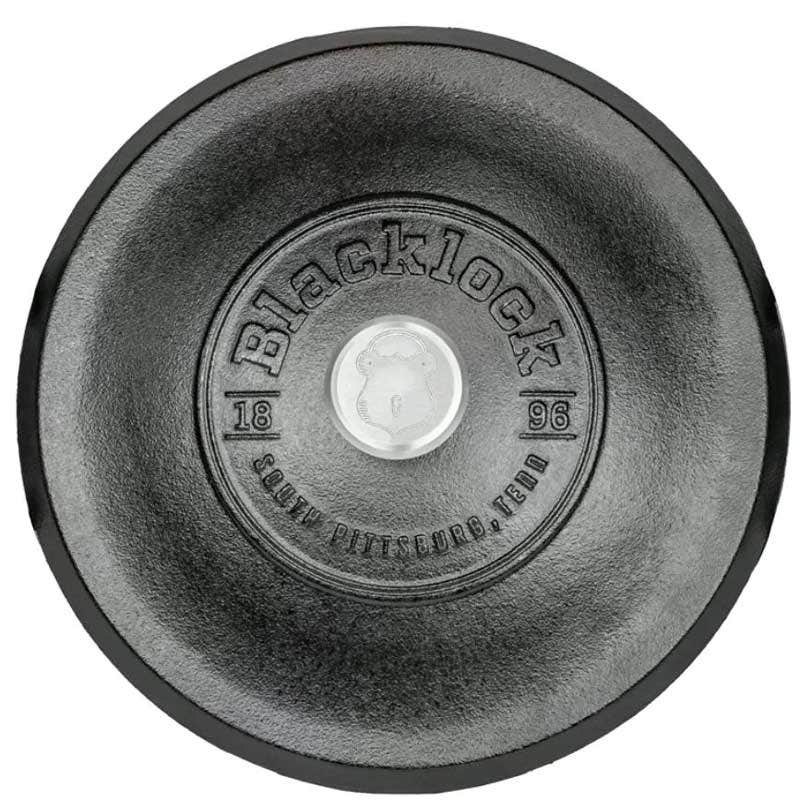 Cast Iron Deep Skillet With Lid, Blacklock Collection