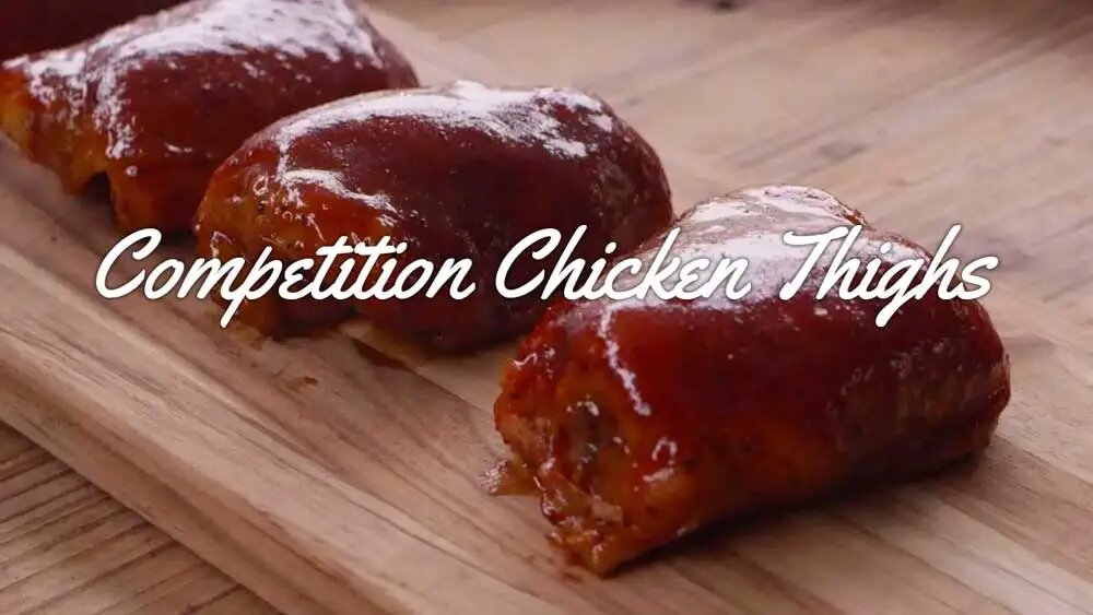 How To Make Competition Chicken Thighs