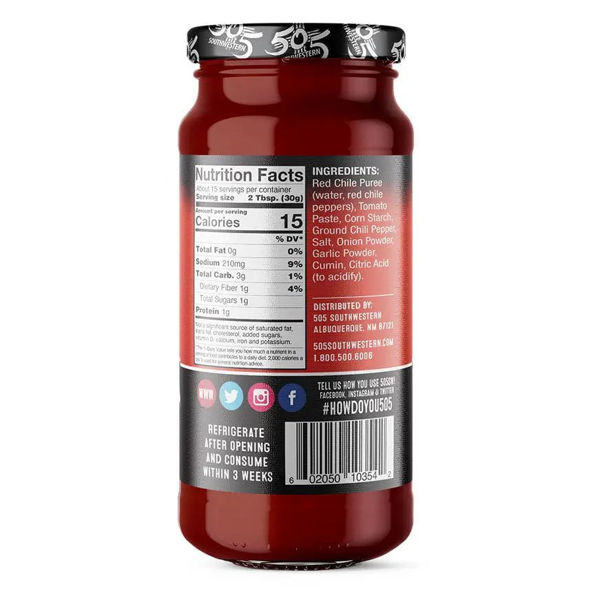 505 Medium Red Chile Enchilada Sauce Condiments & Sauces 12043424