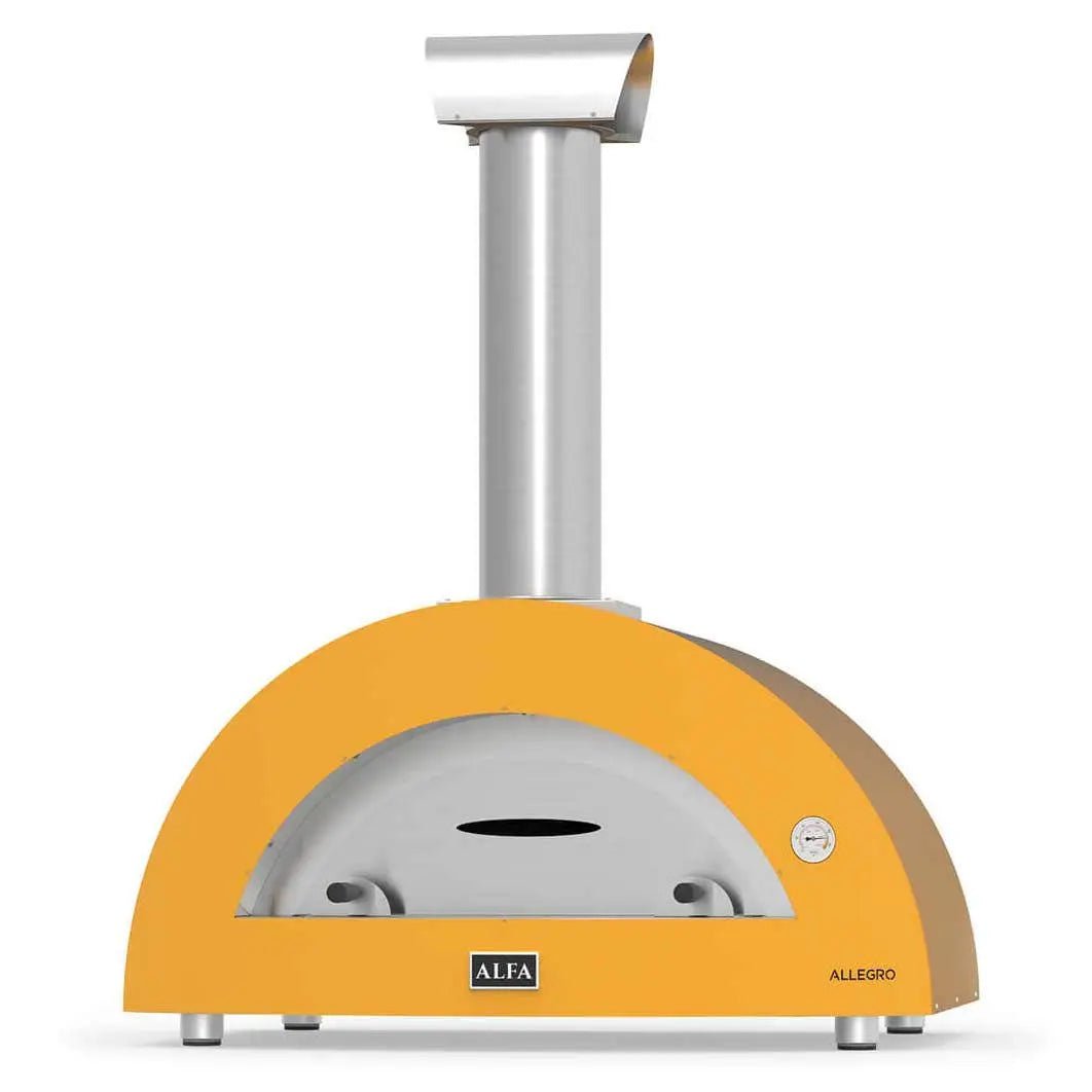 Alfa Allegro Wood Fired Pizza Oven, Top Only Pizza Makers & Ovens Yellow 12032832