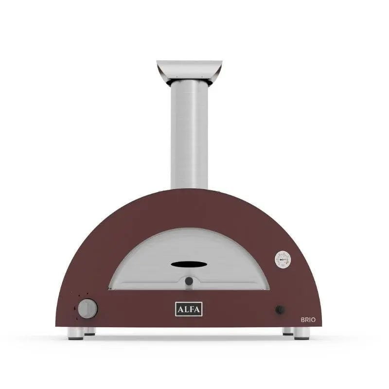 Alfa Brio Gas Pizza Oven, Red Pizza Makers & Ovens 12035167