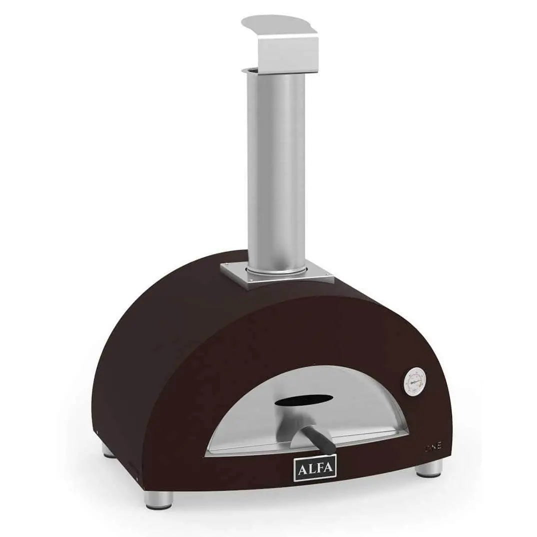 Alfa Nano Countertop Wood Fired Pizza Oven, Copper Pizza Makers & Ovens 12032823