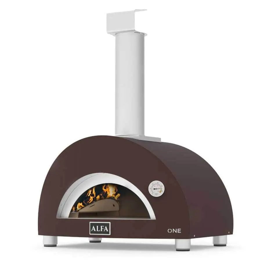 Alfa Nano Countertop Wood Fired Pizza Oven, Copper Pizza Makers & Ovens 12032823