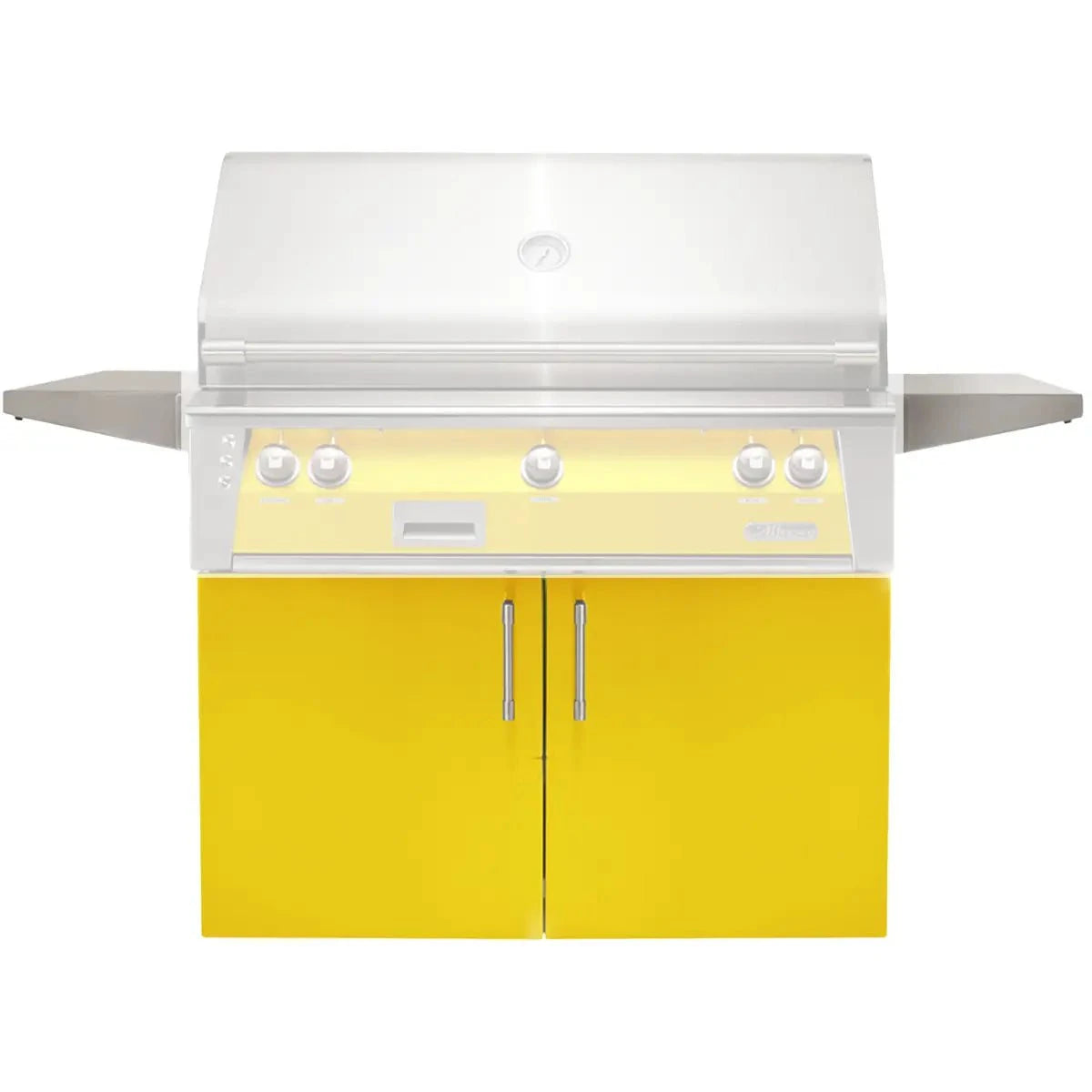 Alfresco Grills Standard Stainless Steel Gas Grill Carts Outdoor Grill Carts 42" / Traffic Yellow 12046495