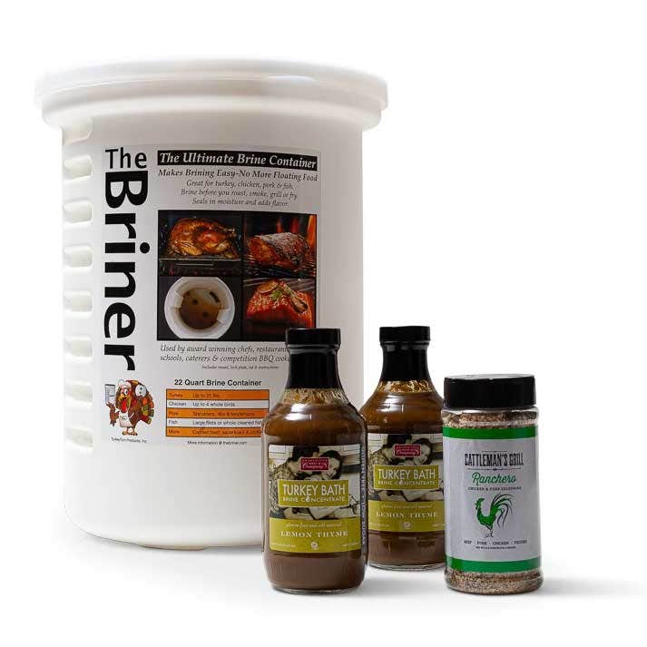 Fire & Flavor Turkey Perfect Herb Brine Kit - 12 oz