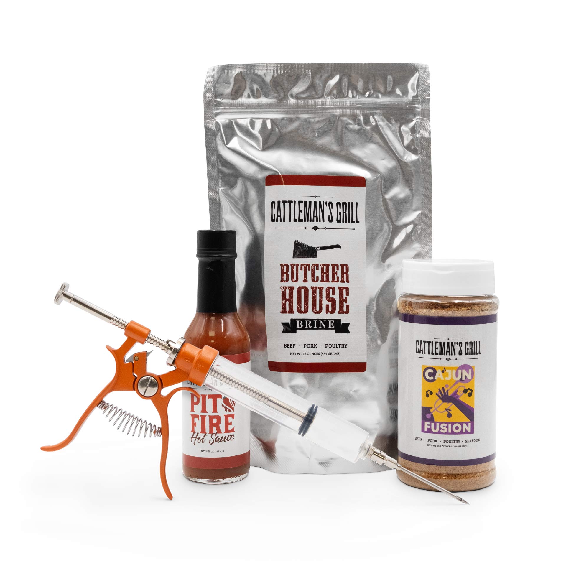 ATBBQ Cajun Turkey Kit Seasonings & Spices Injector Kit 12033926