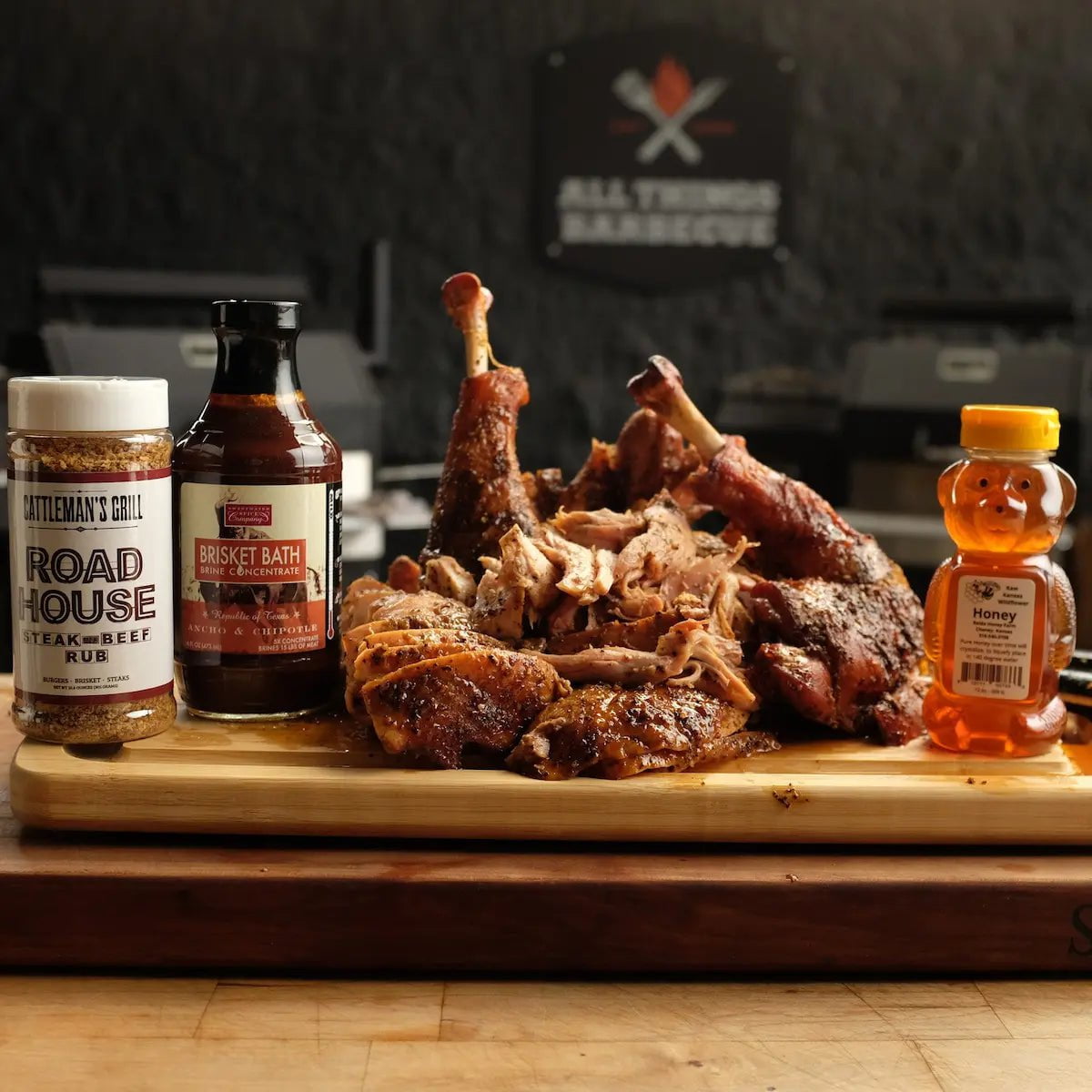 ATBBQ Honey Chipotle Smoked Turkey Kit Seasonings & Spices