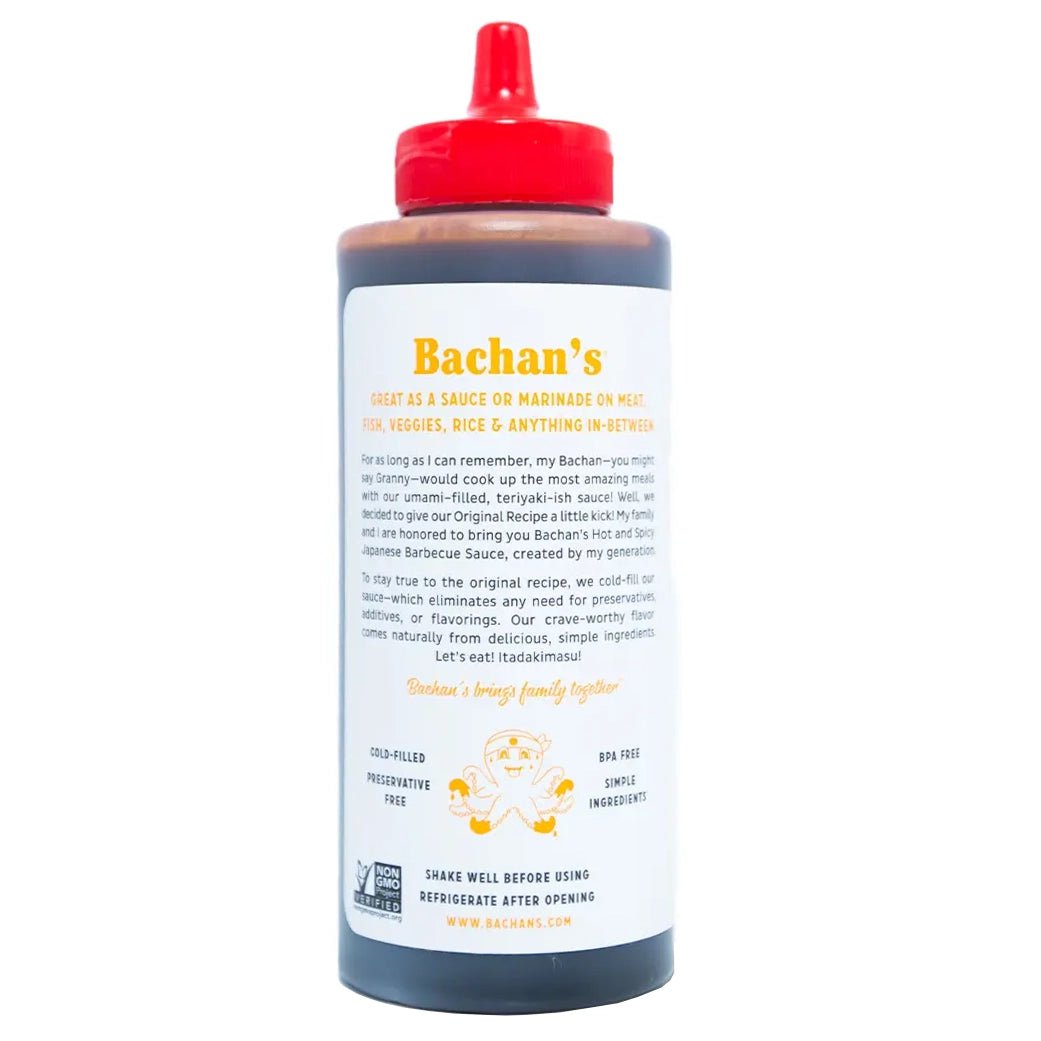 Bachan's Hot & Spicy Japanese Barbecue Sauce Condiments & Sauces 12041769