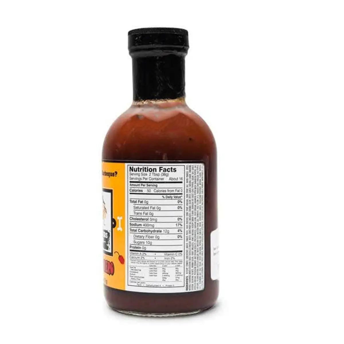 Bash Brothers Honey Habanero BBQ Sauce Condiments & Sauces 12024414