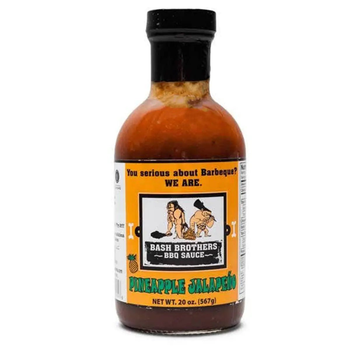 Bash Brothers Pineapple Jalapeno BBQ Sauce Condiments & Sauces 12022029