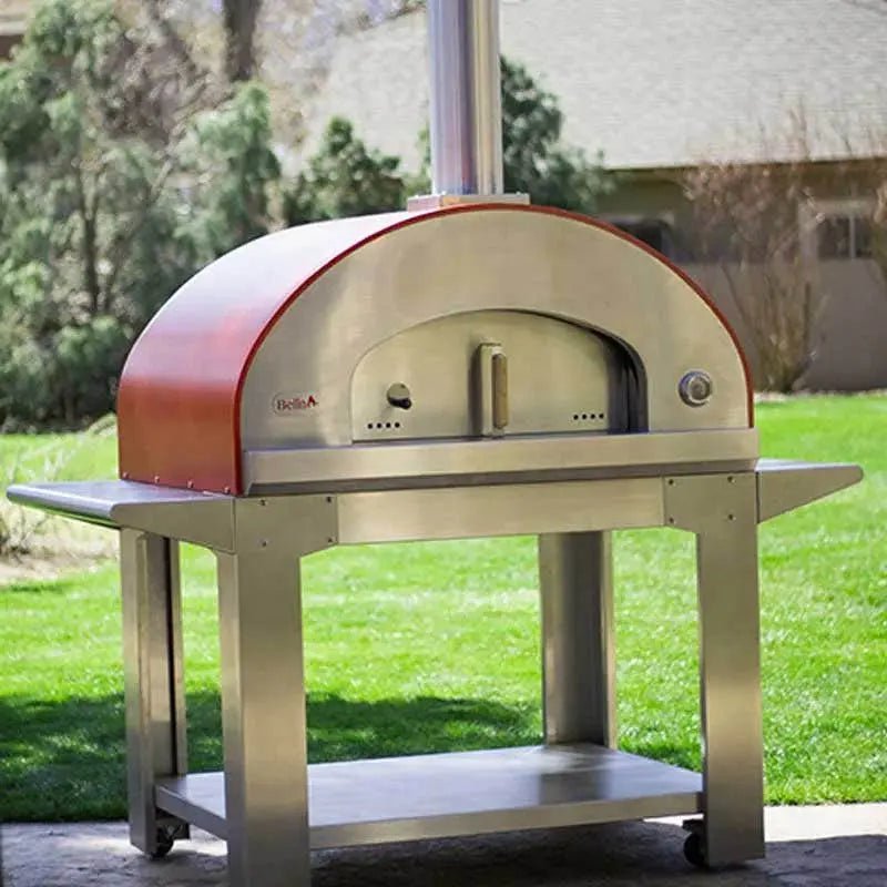 Bella Outdoor Living Ultra40 Portable Wood-Fired Pizza Oven with Stand Pizza Makers & Ovens 12030384