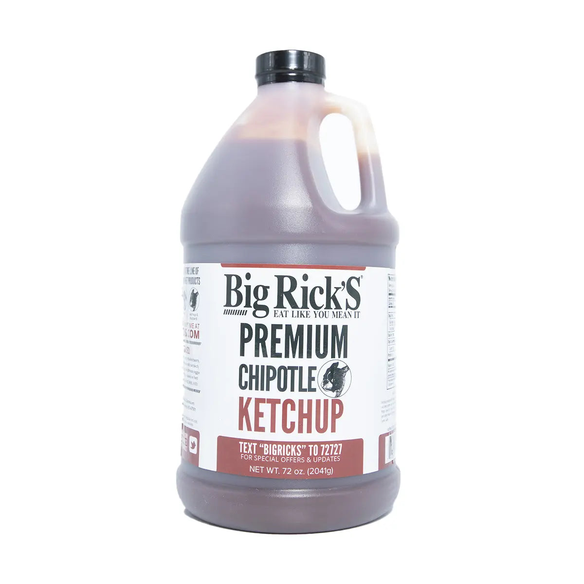 Big Rick's Chipotle Ketchup Condiments & Sauces Half Gallon 12024964