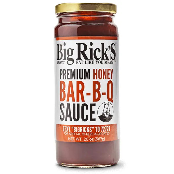 Big Rick's Honey Bar-B-Q Sauce Condiments & Sauces