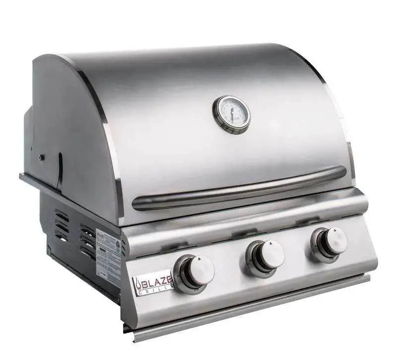 Blaze Grills Prelude LBM 25” 3-Burner Gas BBQ Grill Outdoor Grills Liquid Propane 12038113