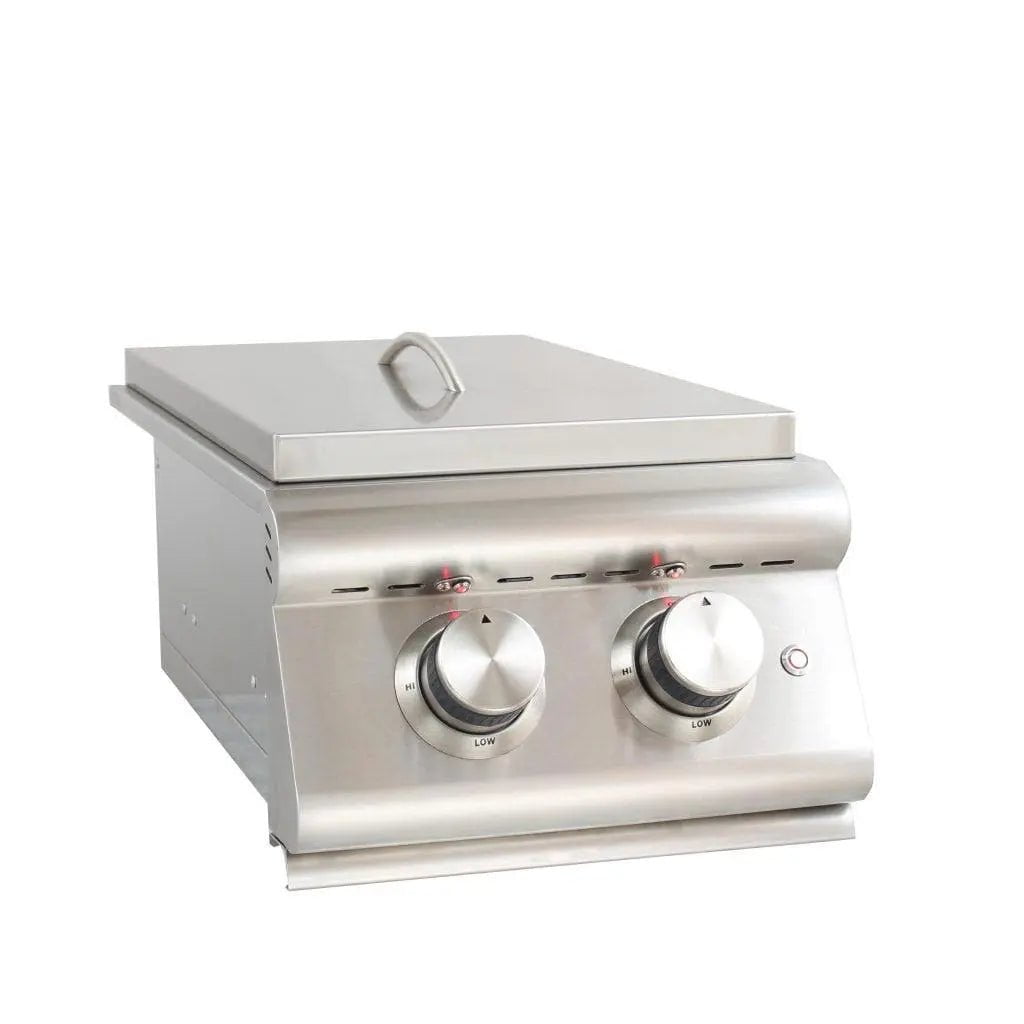 Blaze Premium LTE Double Side Burner with Lights Outdoor Grills