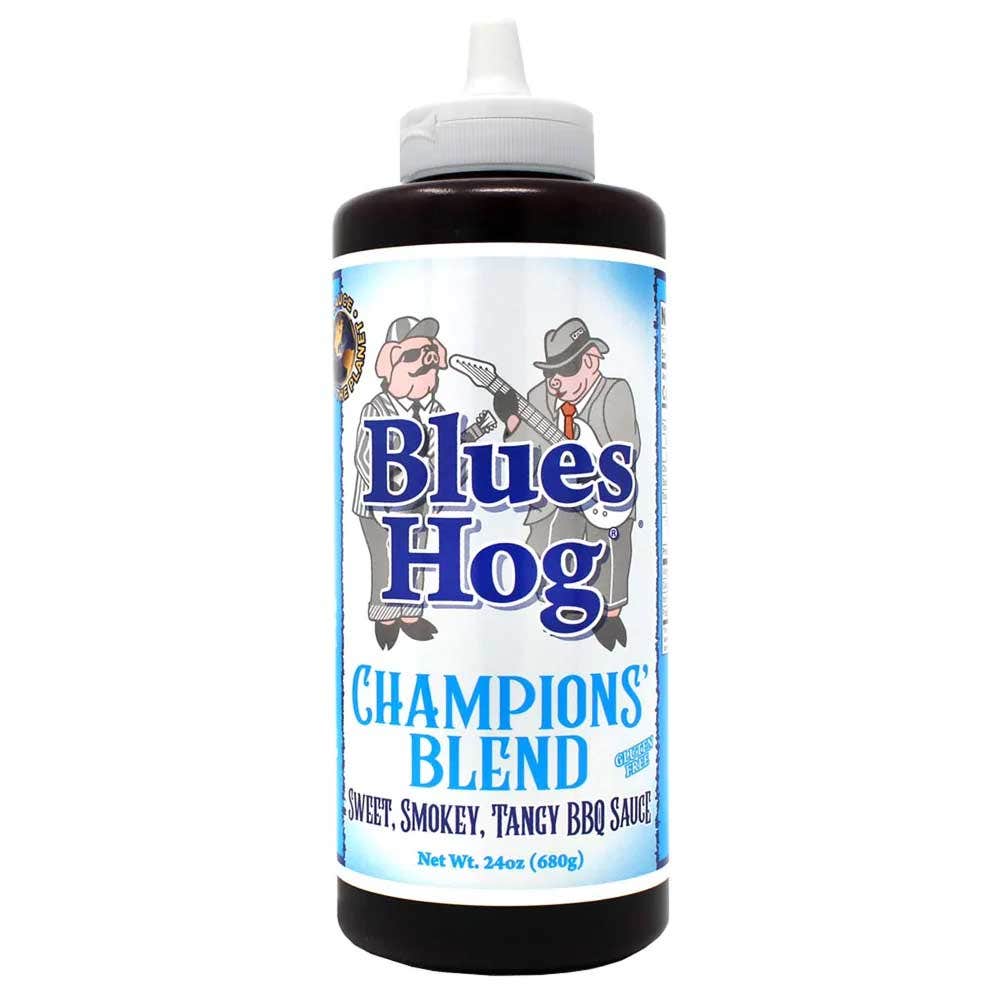 Blues Hog Champion Blend BBQ Sauce Squeeze Bottle Marinades & Grilling Sauces 24 oz. 12032947