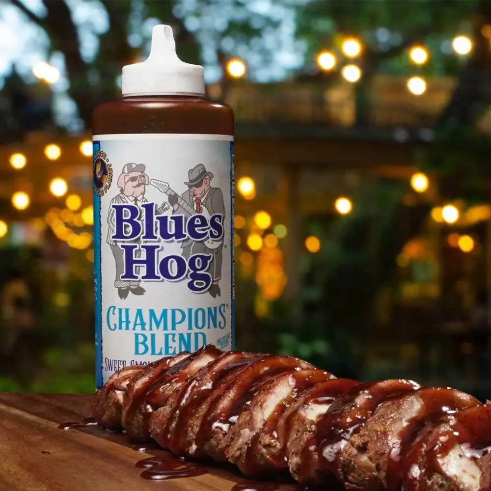 Blues Hog Champions' Blend BBQ Sauce Squeeze Bottle Condiments & Sauces 24 oz. 12032947