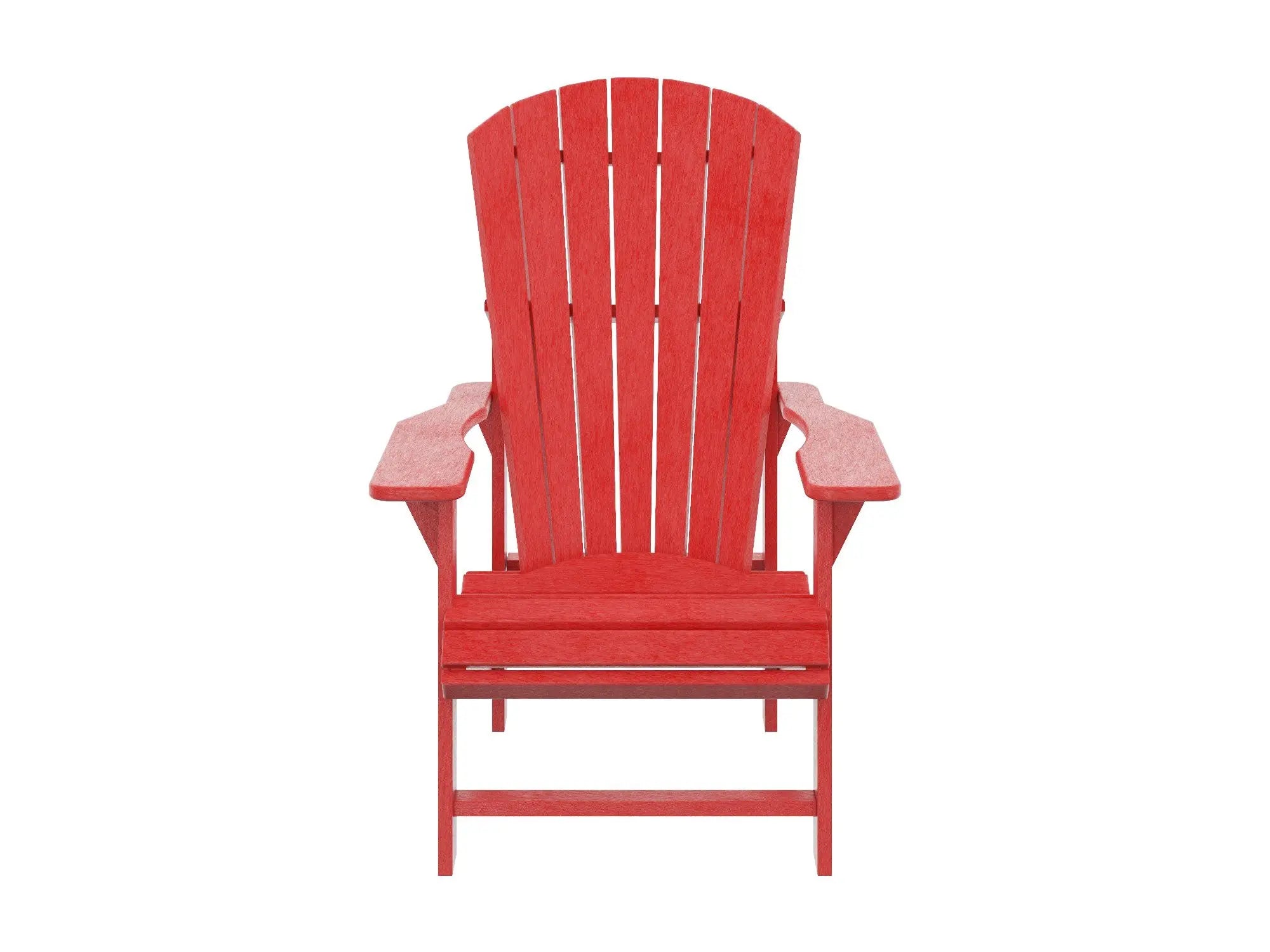 C.R. Plastic Products Upright Adirondack Chair Outdoor Chairs