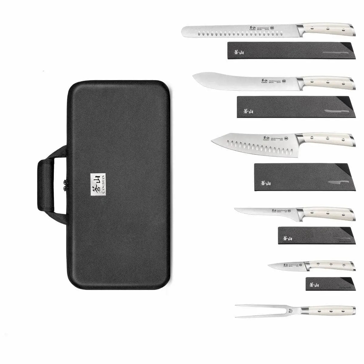 Cangshan S1 Series White 7-piece BBQ Knife Set Kitchen Knives 12046375