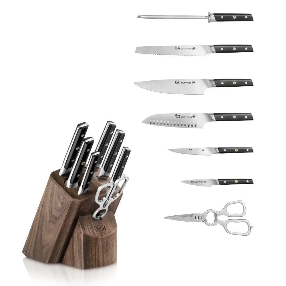 Cangshan TC Series 8 Piece Block Set Kitchen Knives 12041521