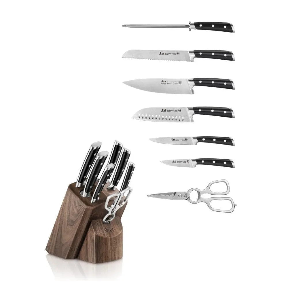 Cangshan TS Series 8 Piece Knife Block Set Kitchen Knives 12041524