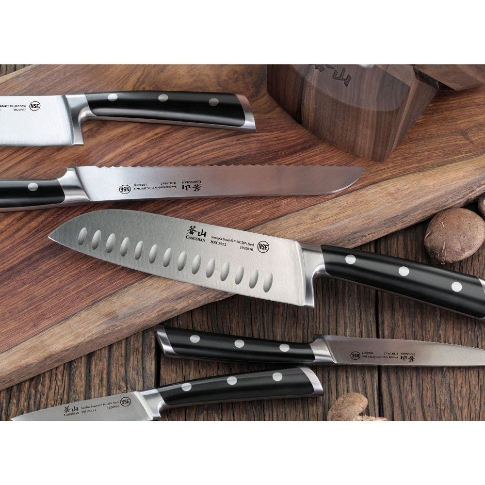 Cangshan TS Series 8 Piece Knife Block Set