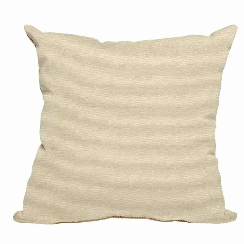 Casual Cushion 15" Throw Pillow in Canvas Canvas 12027342