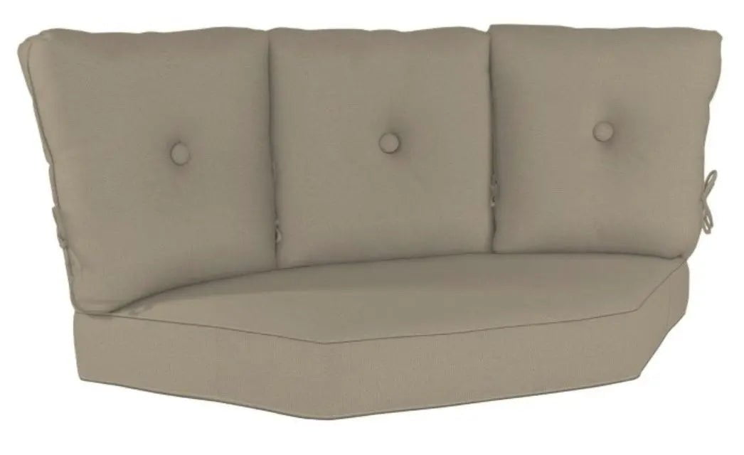 Casual Cushion Estate Series Deep Seating 3 Back Corner Sectional Cushion in Stone Linen Chair & Sofa Cushions 12027387