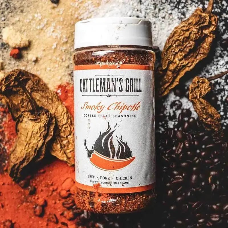 Cattleman's Grill Smoky Chipotle Coffee Steak Rub Seasonings & Spices