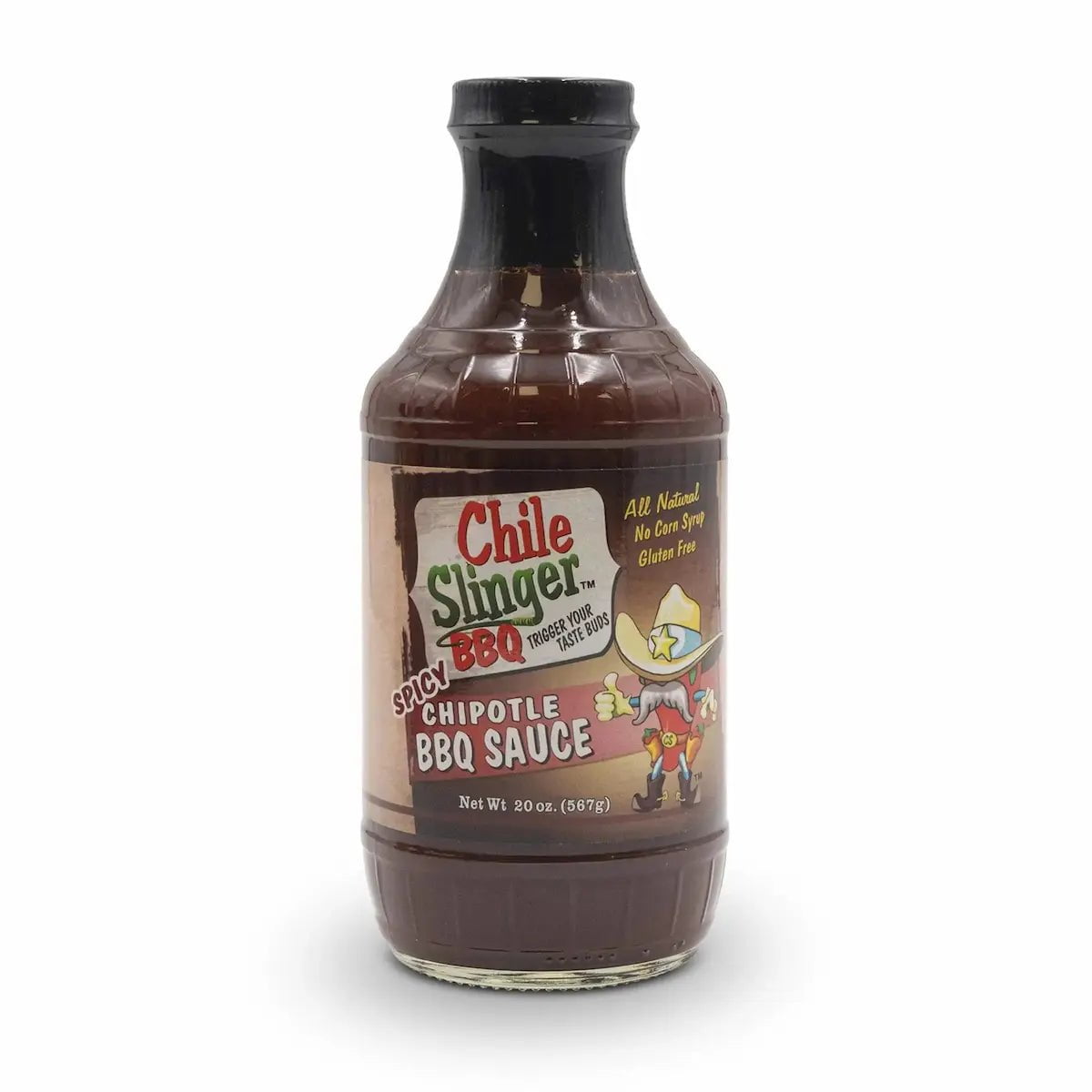 Chile Slinger Chipotle BBQ Sauce Condiments & Sauces 12023993