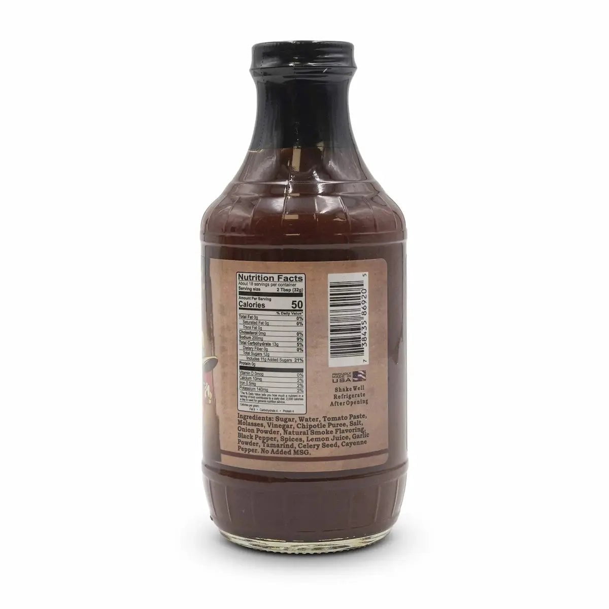 Chile Slinger Chipotle BBQ Sauce Condiments & Sauces 12023993