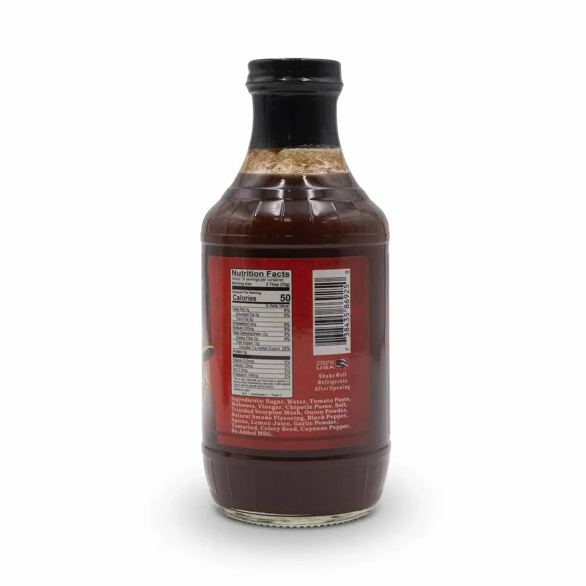 Chile Slinger Extra Hot Scorpion BBQ Sauce Condiments & Sauces 12029890