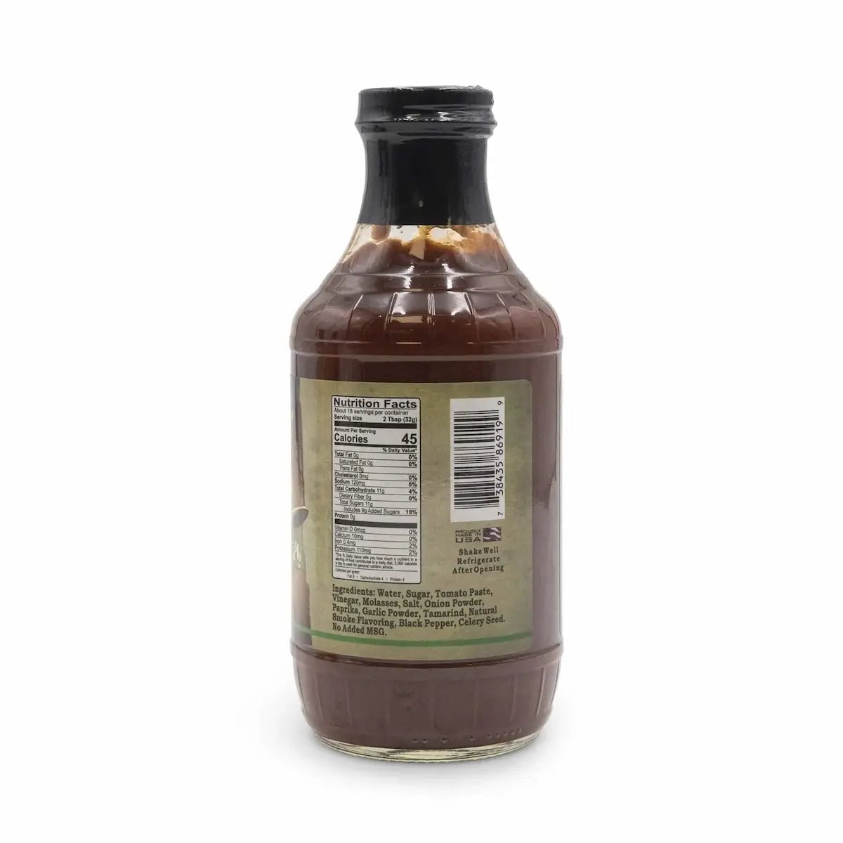 Chile Slinger Original BBQ Sauce Condiments & Sauces 12011106