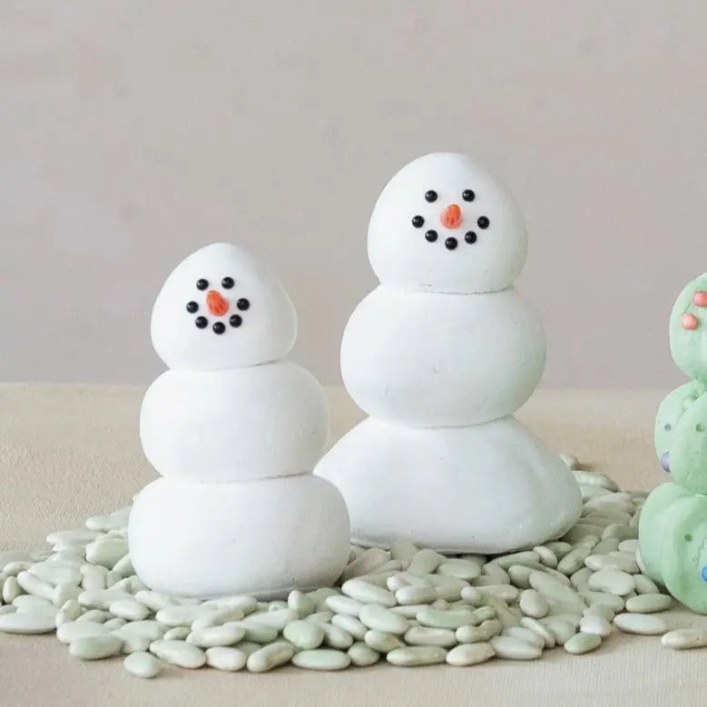 Clay Dough Snowmen Seasonal & Holiday Decorations