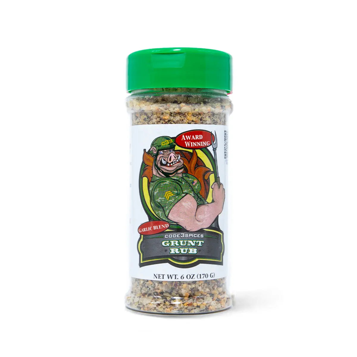 Code 3 Spices Grunt Rub Seasonings & Spices 12023099