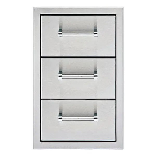 Delta Heat 13" Stainless Steel Triple Drawer Cabinets & Storage 12026656