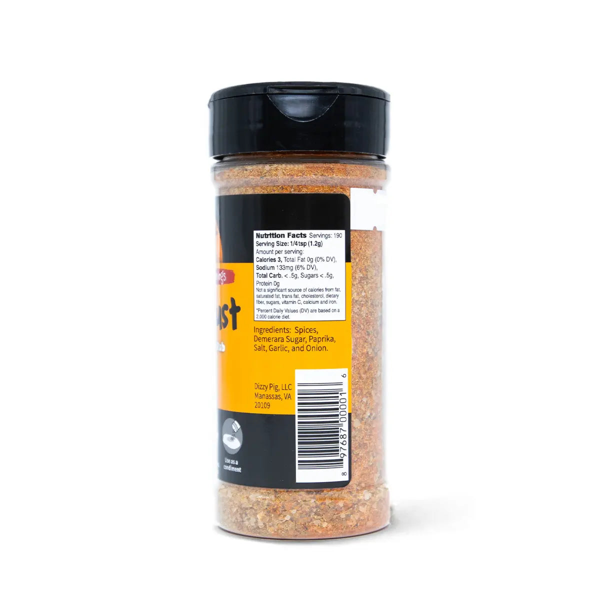 Dizzy Pig BBQ Dizzy Dust BBQ Rub Seasonings & Spices 12023087