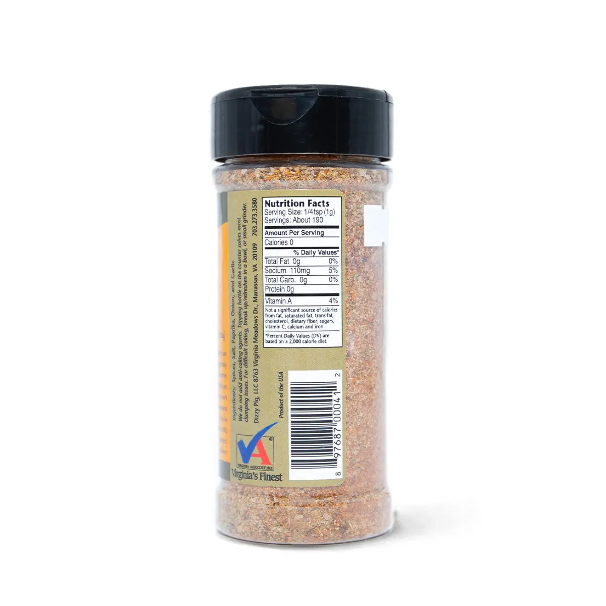 Dizzy Pig Fajita-ish Seasoning Seasonings & Spices 12023364