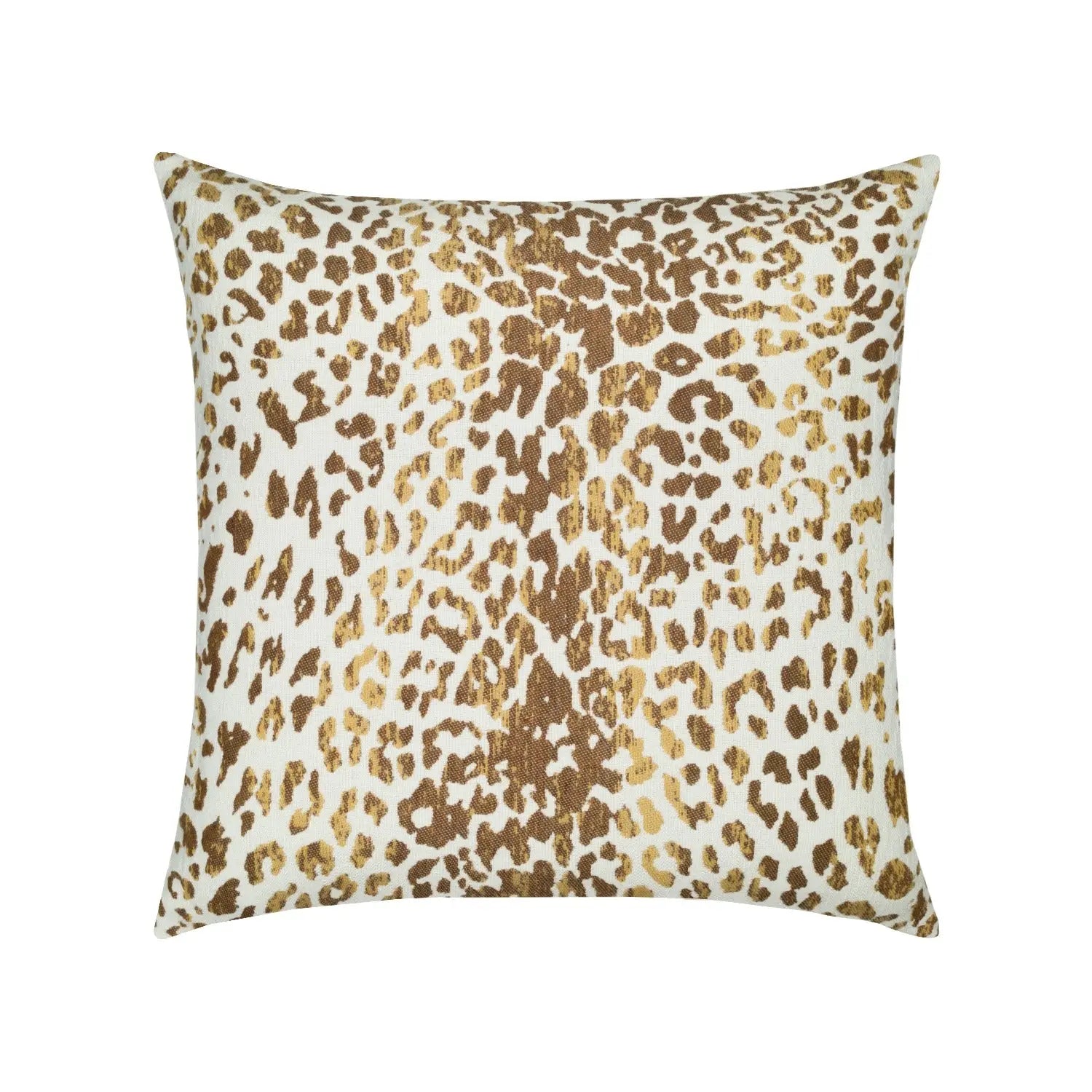 Elaine Smith - 20" Square Pillow - Wild One Caramel - Polyester Fiber Fill Throw Pillows 12030990