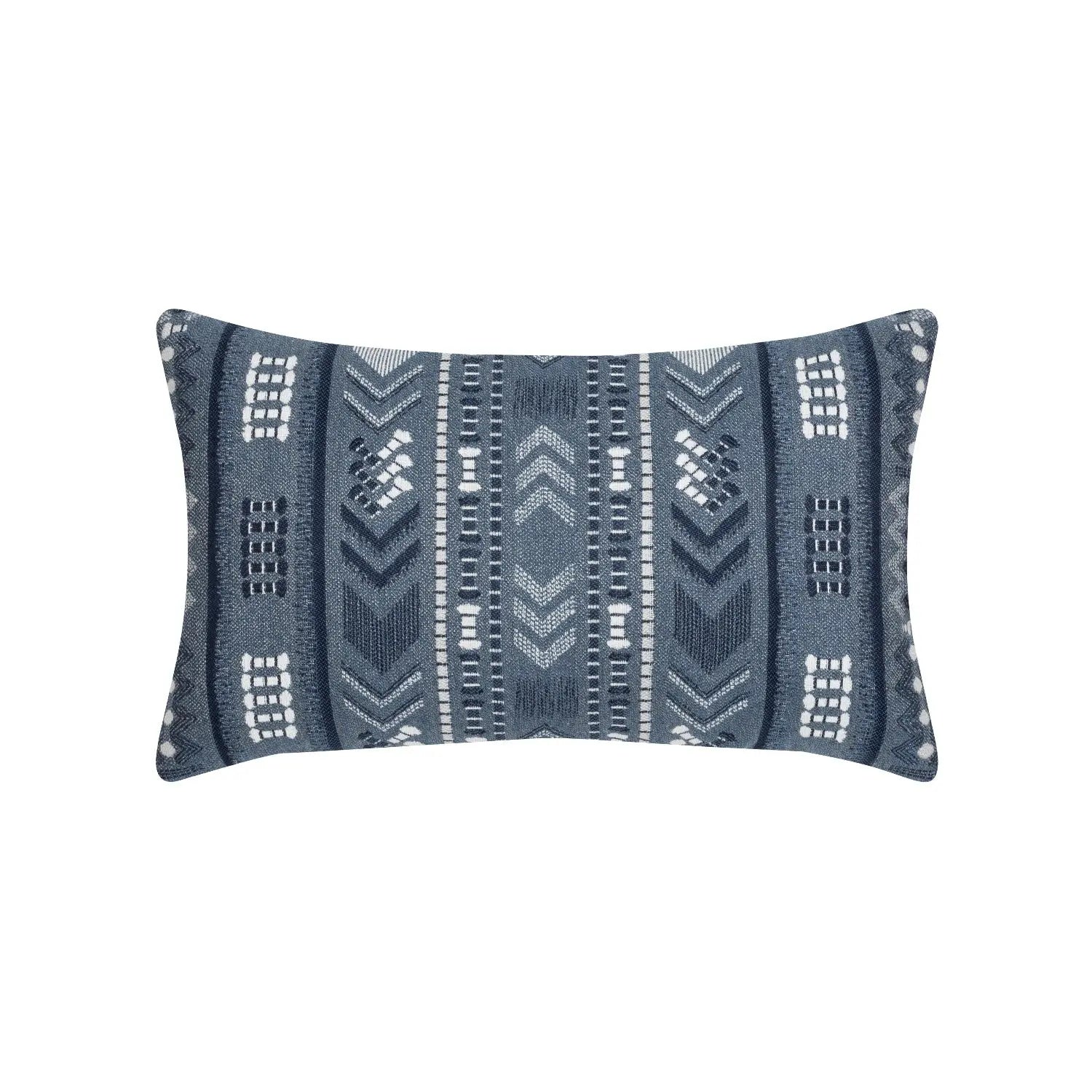 Elaine Smith Essence Denim Lumbar Pillow Throw Pillows 12041403