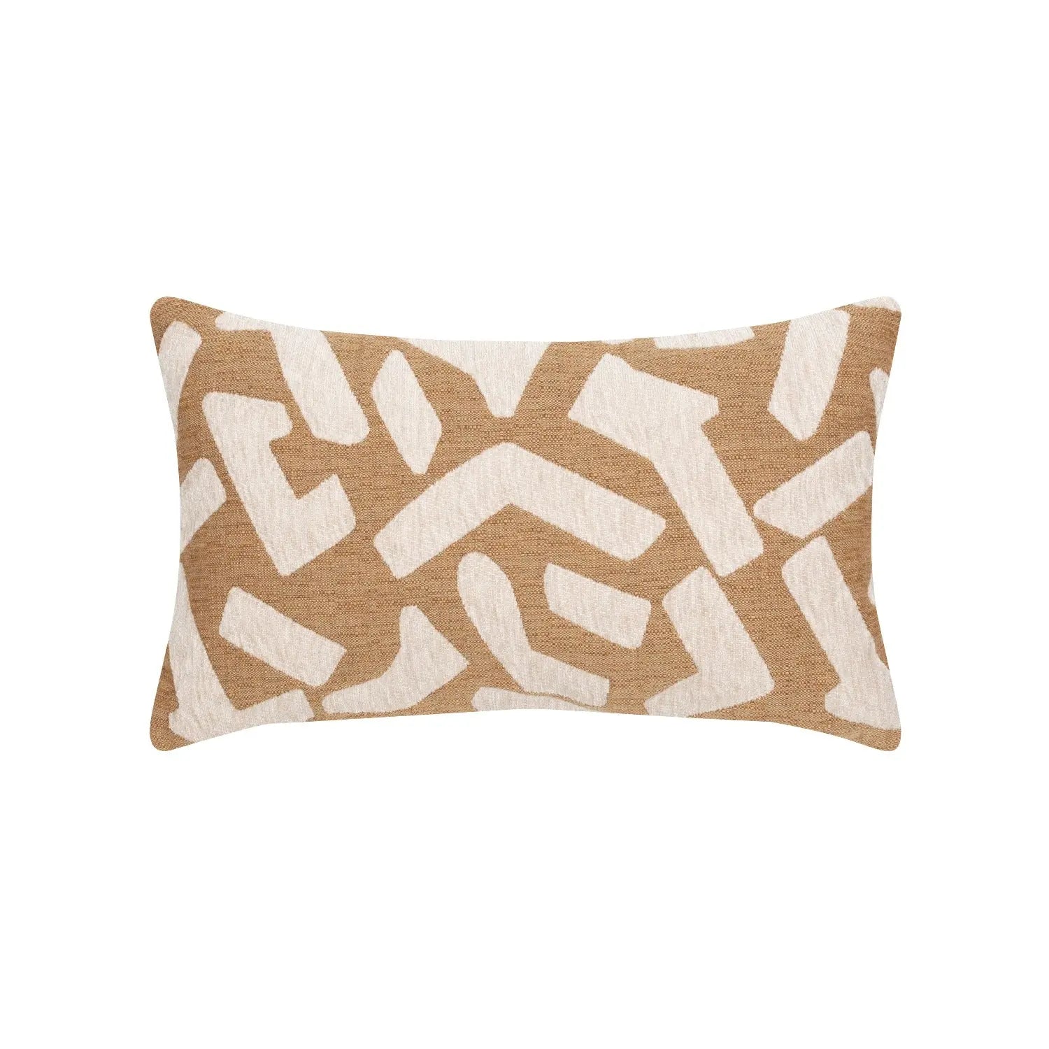 Elaine Smith Fascination Caramel Lumbar Pillow Throw Pillows 12041457