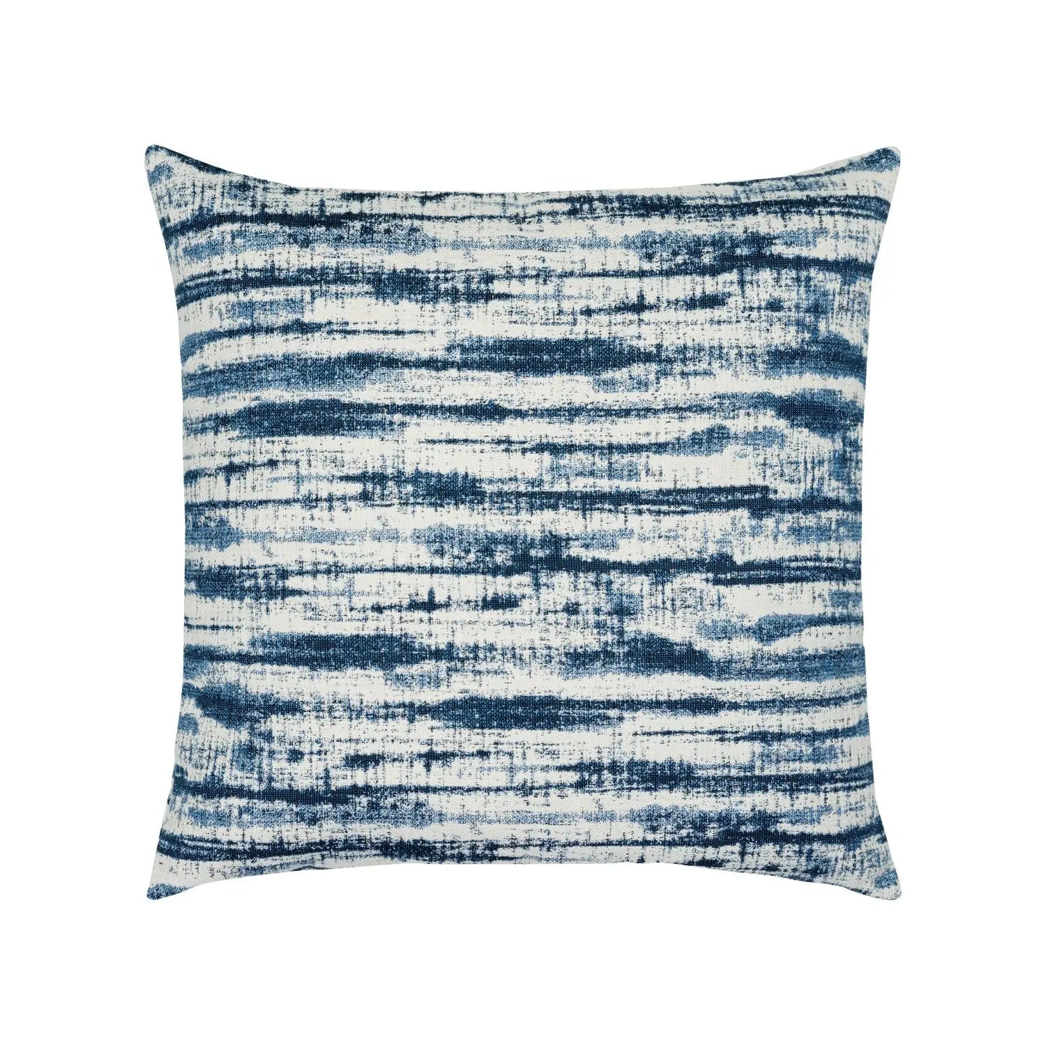 Elaine Smith Linear Indigo 20" Square Pillow Throw Pillows 12030976