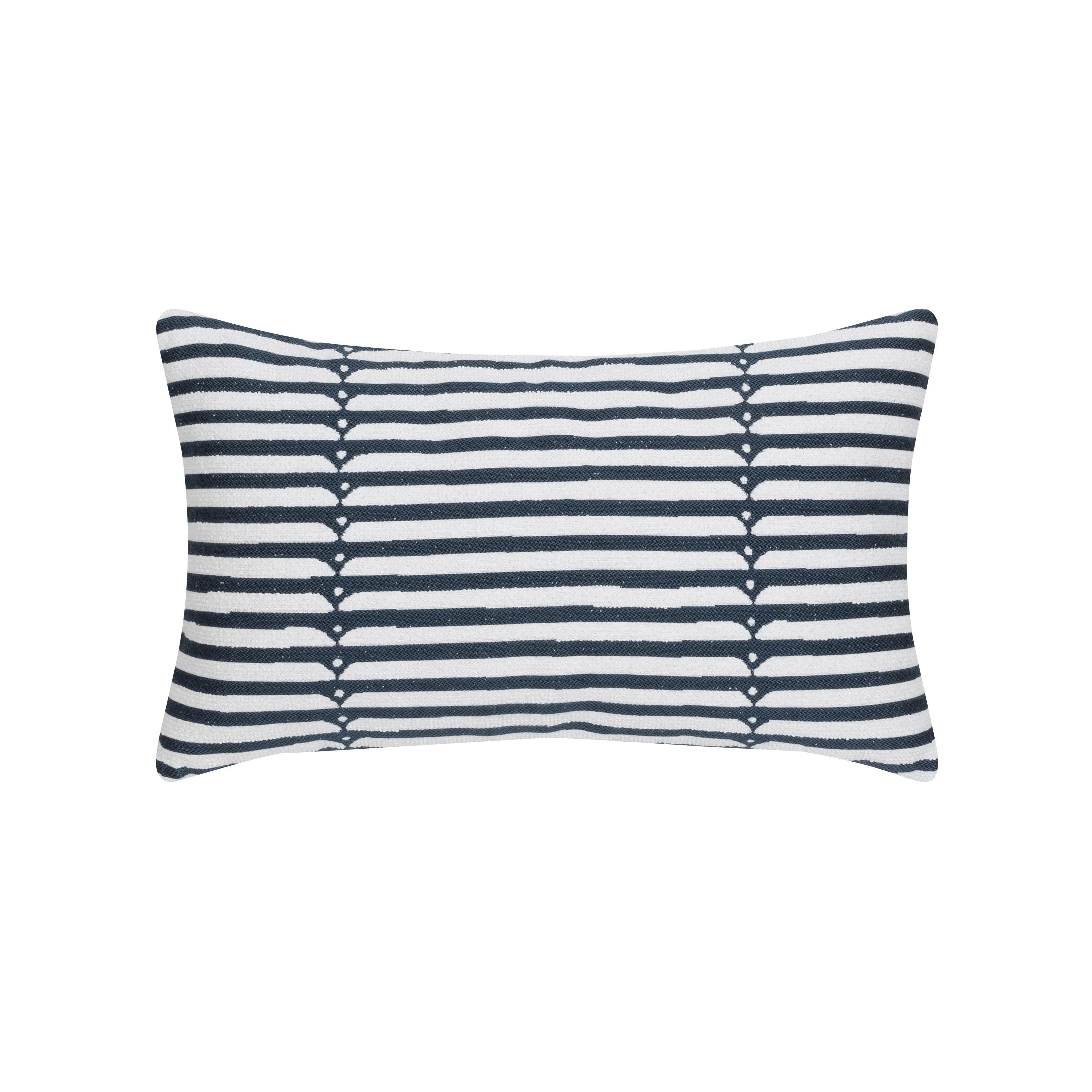 Elaine Smith Sincerity Denim Lumbar Pillow Throw Pillows 12041401