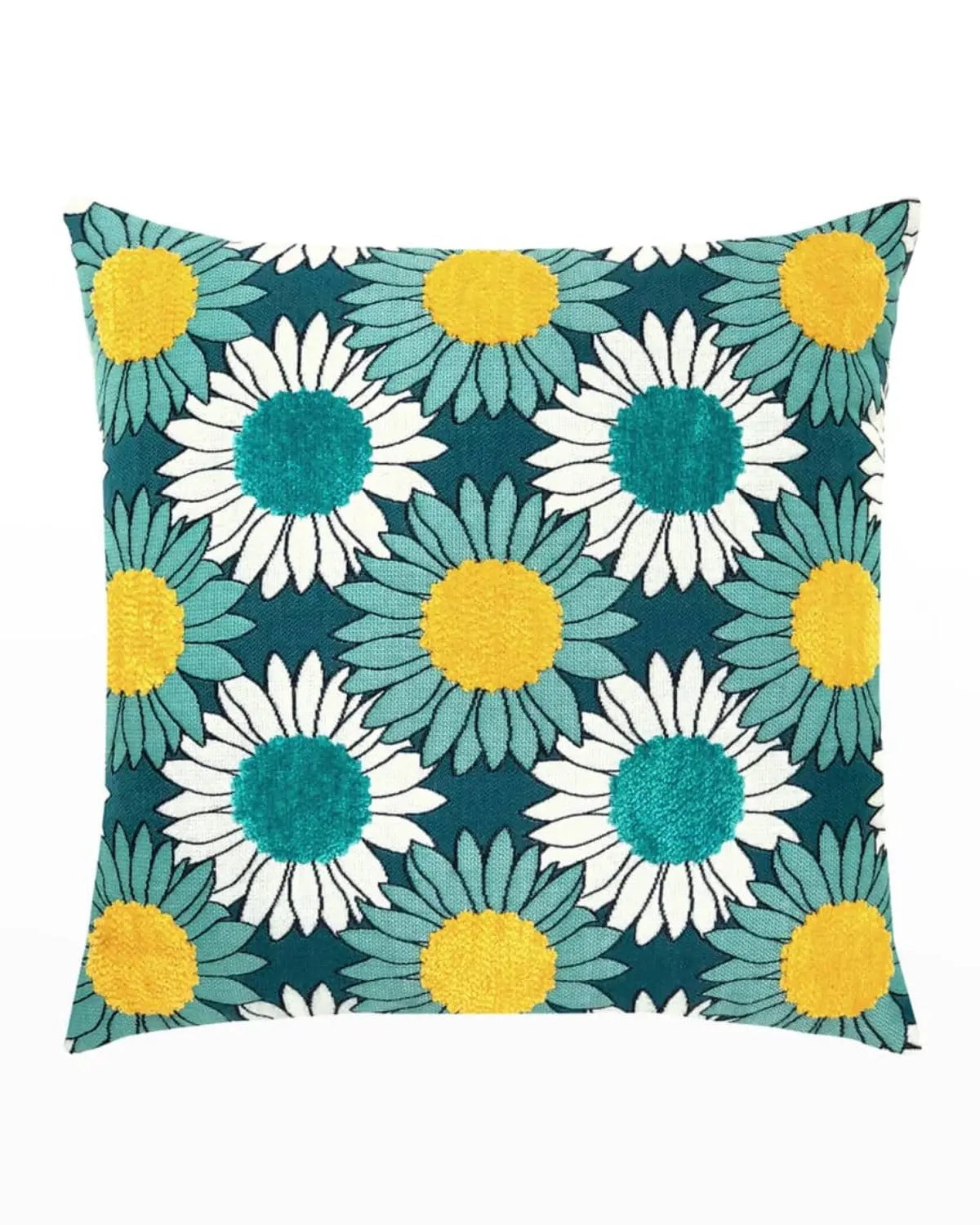 Elaine Smith Sunflower Bloom 20" Square Pillow - CLEARANCE Throw Pillows 12030987