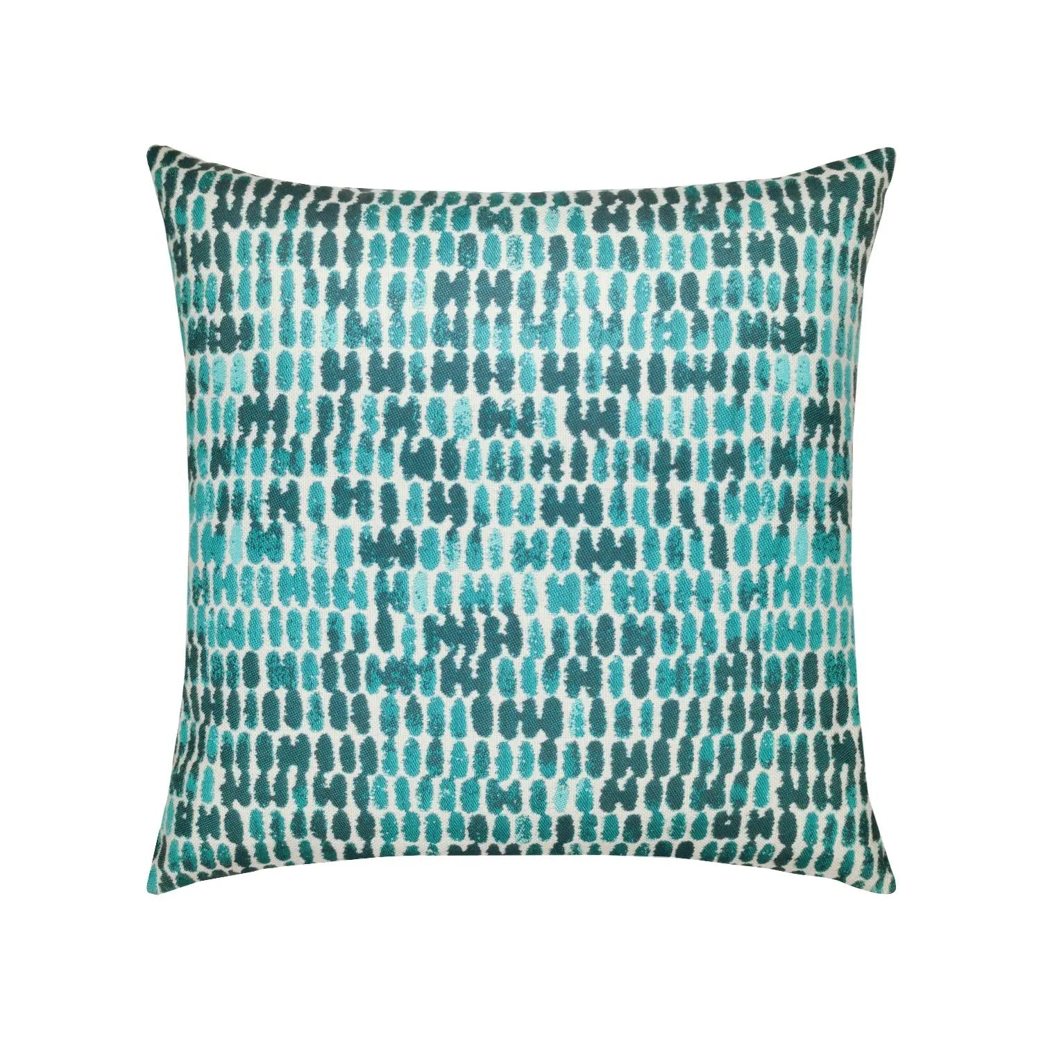 Elaine Smith Thumbprint Aruba 20" Square Pillow Throw Pillows 12041442