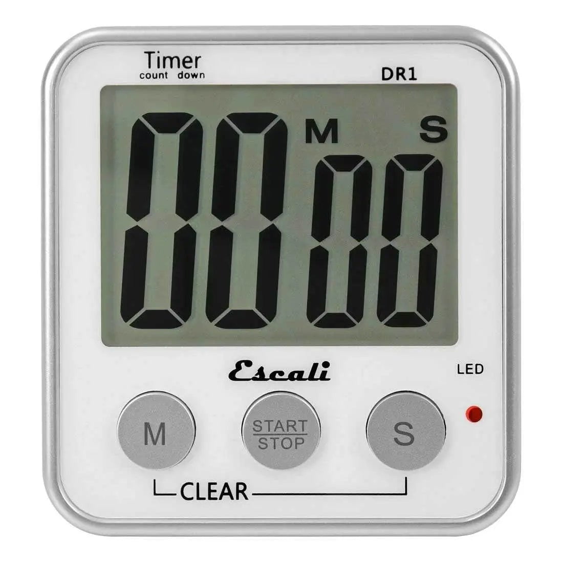 Escali Extra Large Display Digital Timer Cooking Timers 12030859