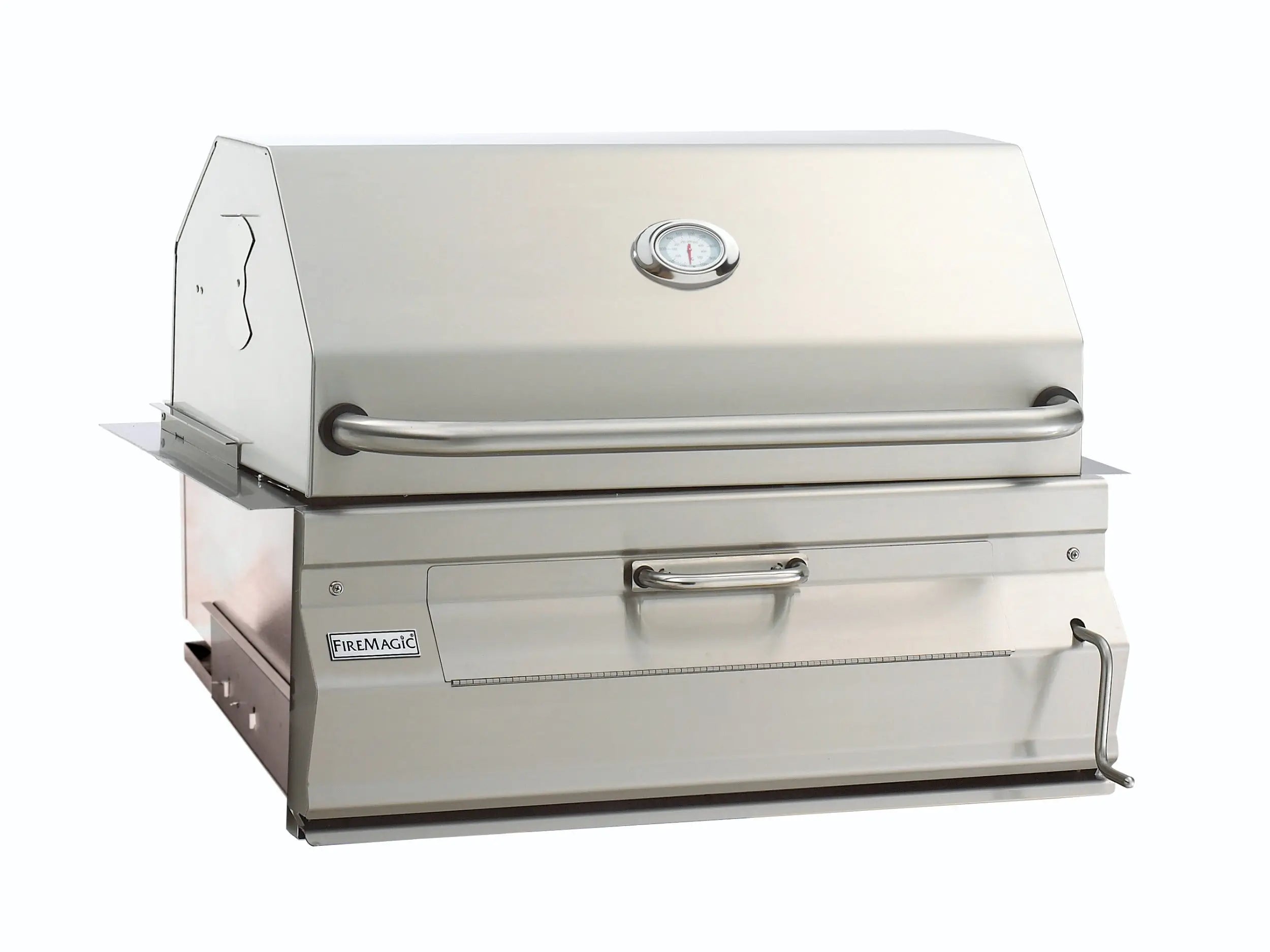 Fire Magic Built-In Stainless Steel 30" Charcoal BBQ Grill Outdoor Grills 12032953