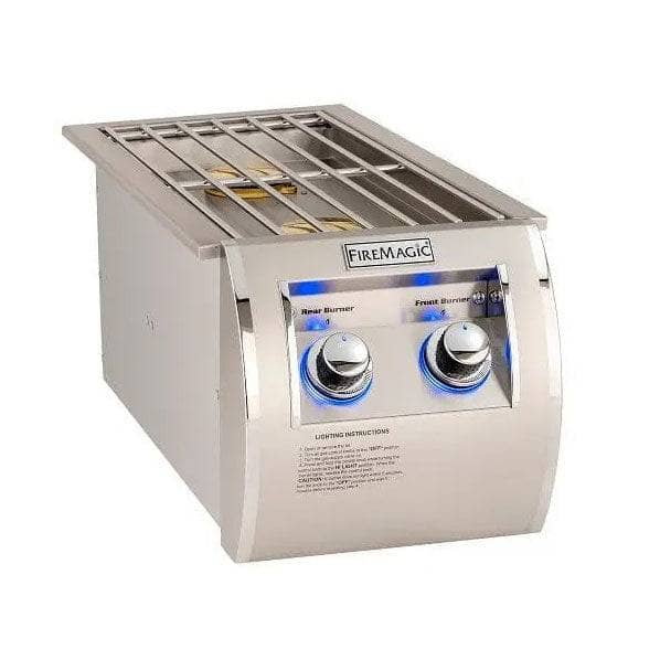 Fire Magic Echelon Diamond Double Side Burner Outdoor Grills