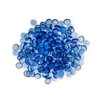 Fire Pit Media Glass Beads, 10lb Bag Fireplace & Wood Stove Accessories Iridescent Light Blue 12028639